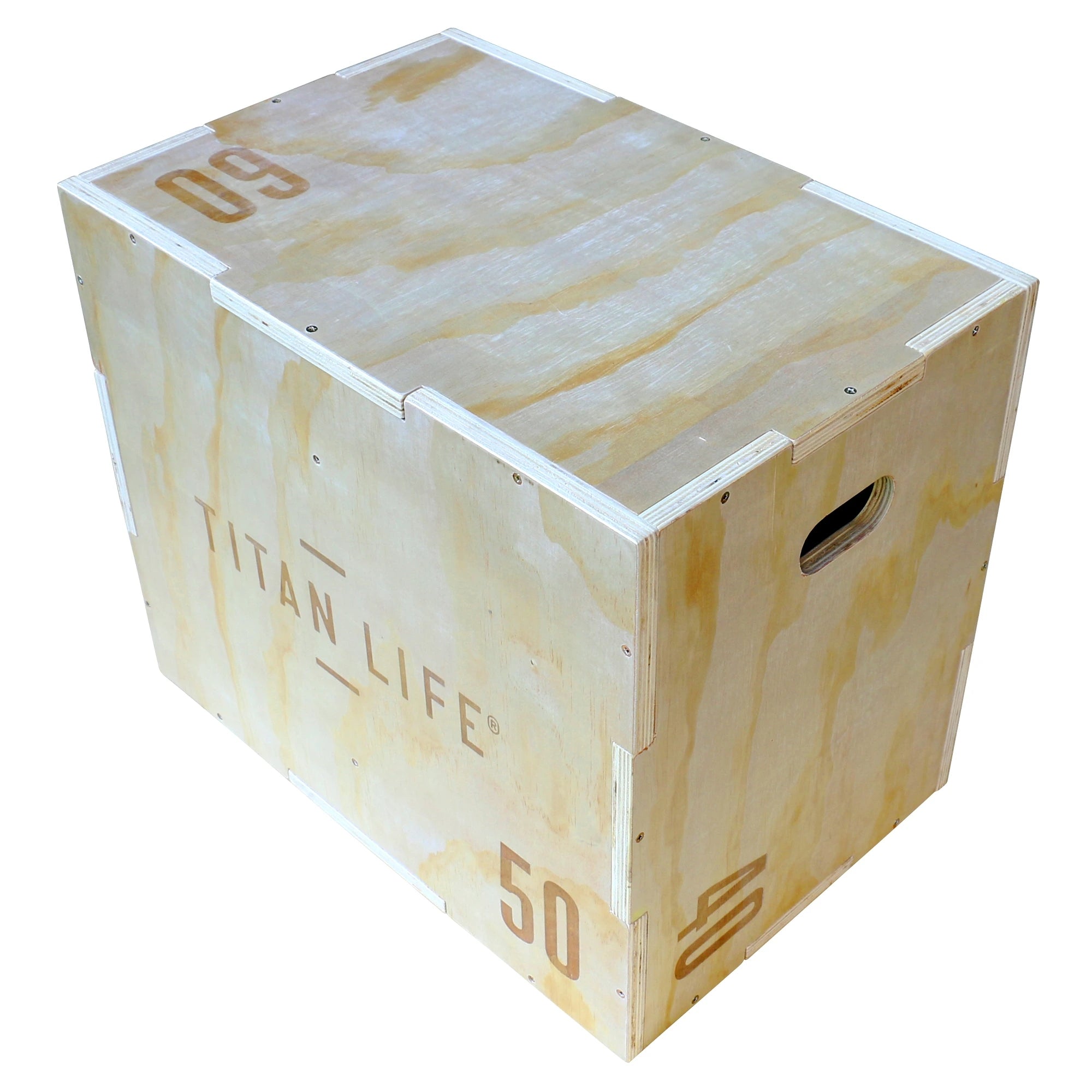 TITAN LIFE PRO Wooden Plyo Box