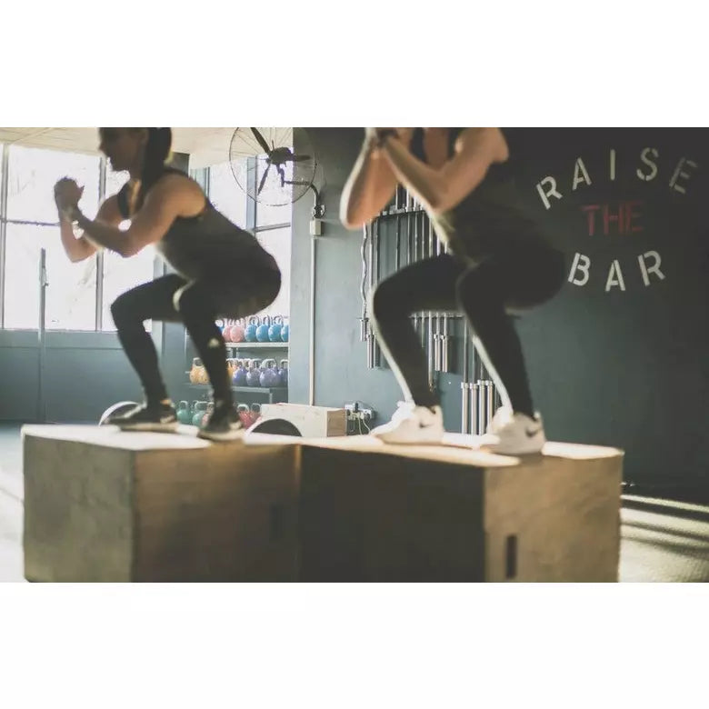 TITAN LIFE PRO Wooden Plyo Box