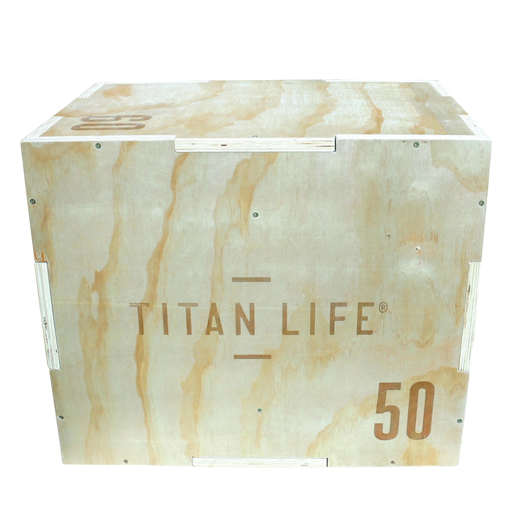 TITAN LIFE PRO Wooden Plyo Box